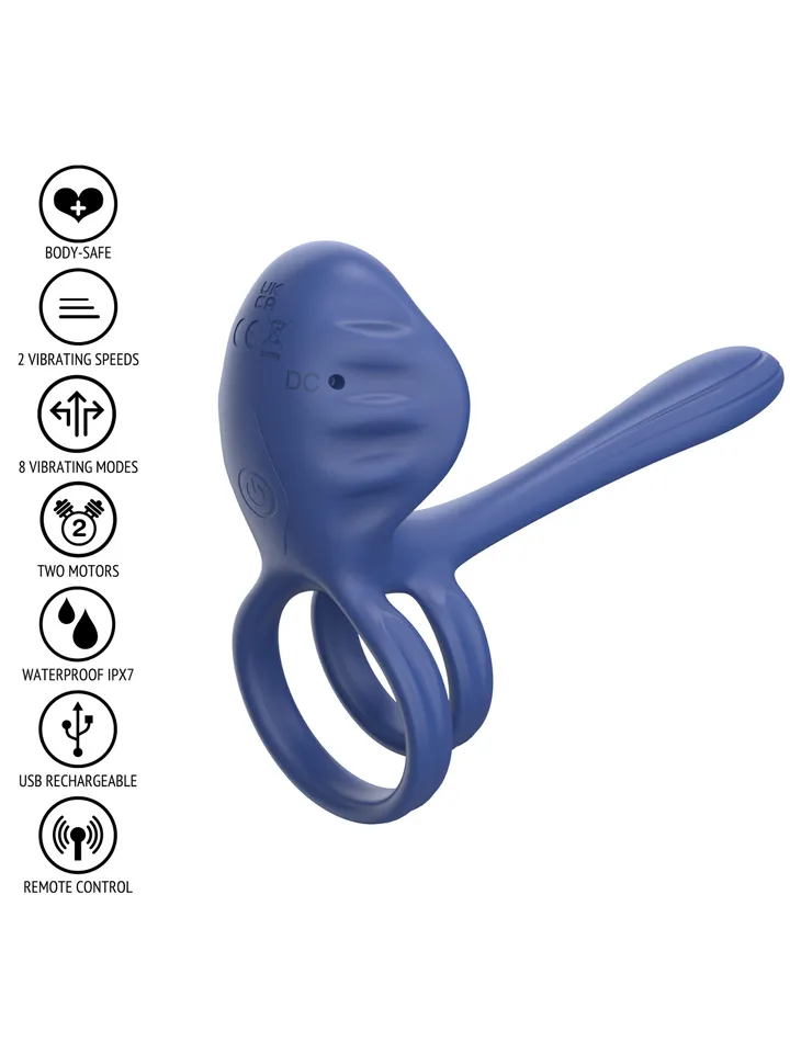 Couples Slimline Vibrator Ring - Vibrating cock ring 2