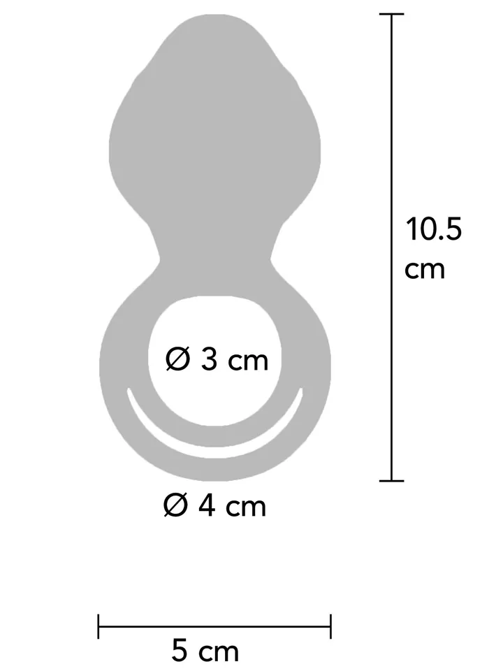 Couples Slimline Vibrator Ring - Vibrating cock ring 5
