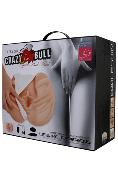 Crazy Bull Vibrating Vagina & Anal - Sexpuppe 2