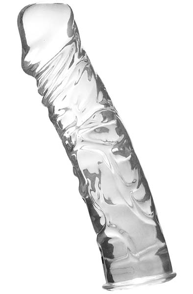 Crystal Pleasures Clear 18cm - Dildo 2