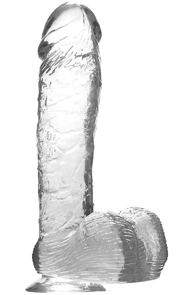 Crystal Pleasures Clear 20 cm - Dildo 1