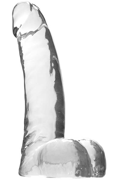 Crystal Pleasures Dildo Clear 15 cm - Kleiner Dildo 1