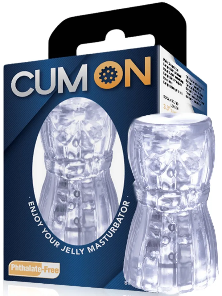 Cum On Mini Stroker Nubby Dress Clear - Stroker 1