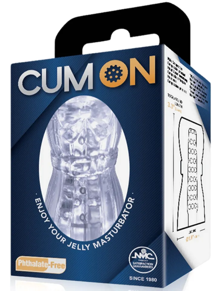 Cum On Mini Stroker Nubby Dress Clear - Stroker 2