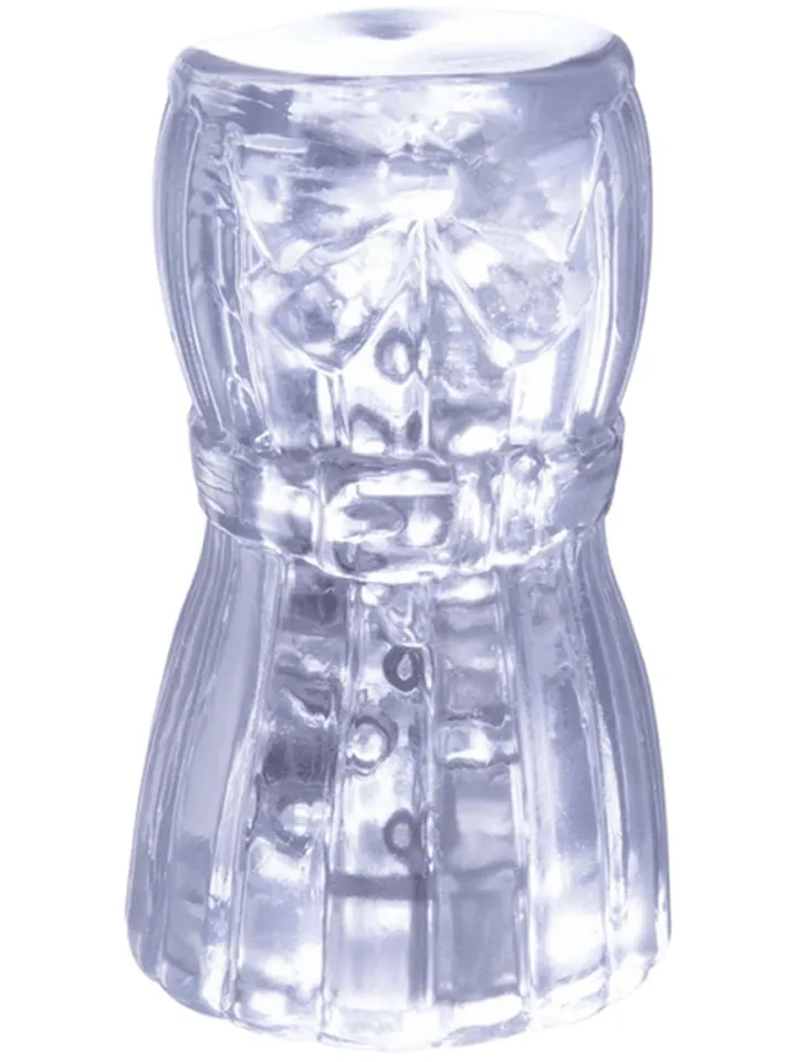 Cum On Mini Stroker Nubby Dress Clear - Stroker 3