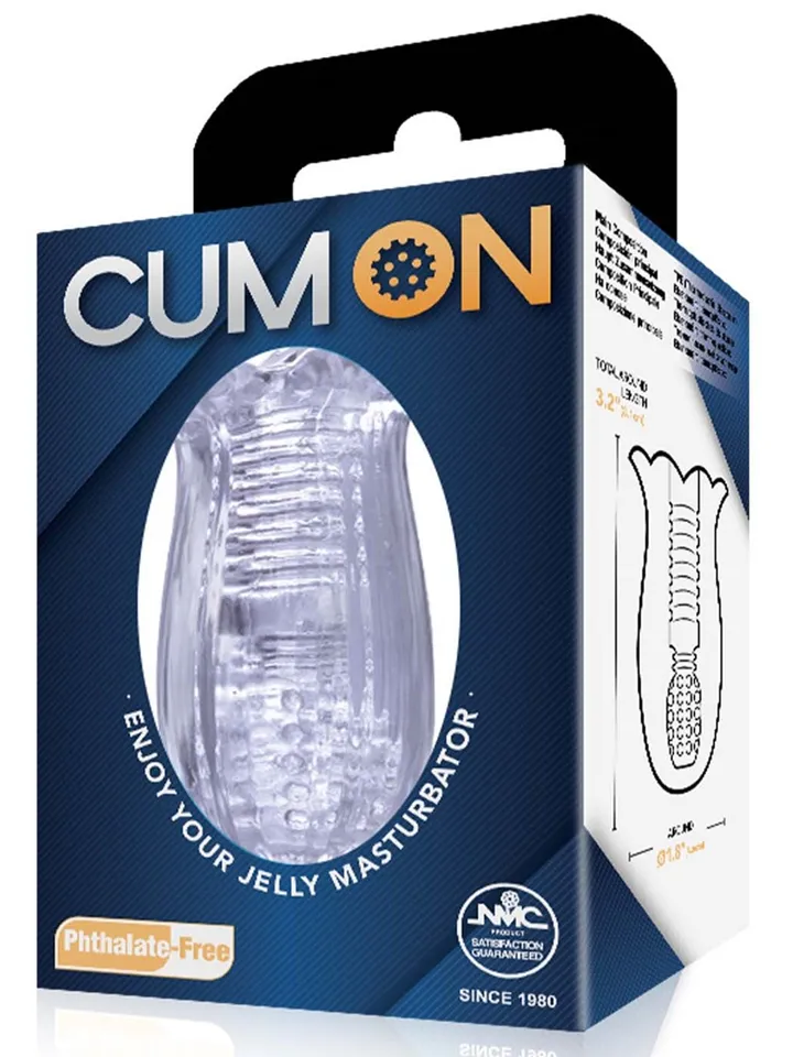Cum On Mini Stroker Tulip Clear - Stroker 3