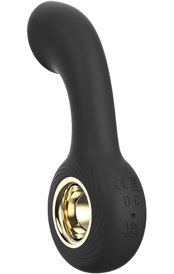 Curved Silicone Butt Plug - Vibrierender Analplug 3