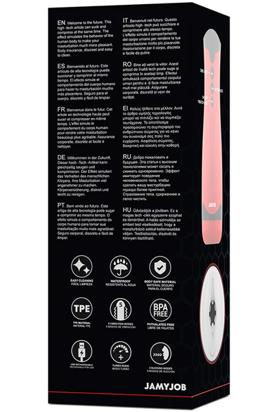 Dameron Suction & Vibration Masturbator - Automatischer Masturbator 6