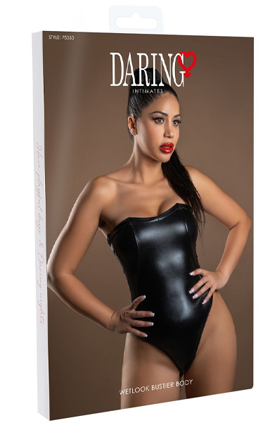 Daring Intimates Wetlook Bustier Body - Bodies 3