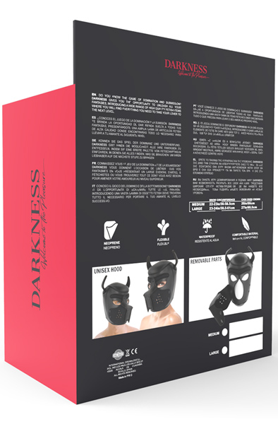 Darkness Dog Mask - BDSM mask 4