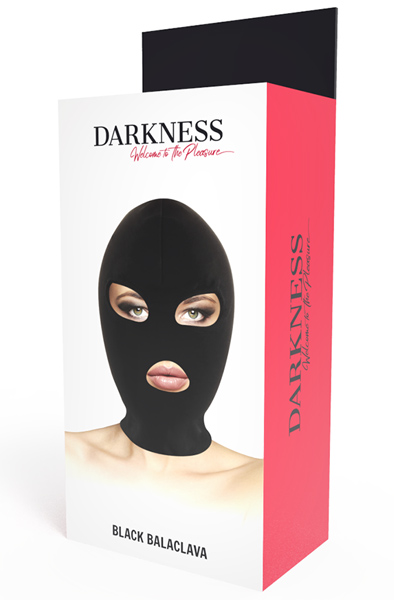Darkness Subversion Mask Black - BDSM mask 2