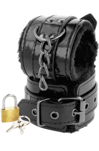 Darkness Wrist Cuffs Black - Handschellen 1