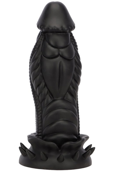 Darksil Allkus Dildo Black 25 cm - Drachen-Dildo 1