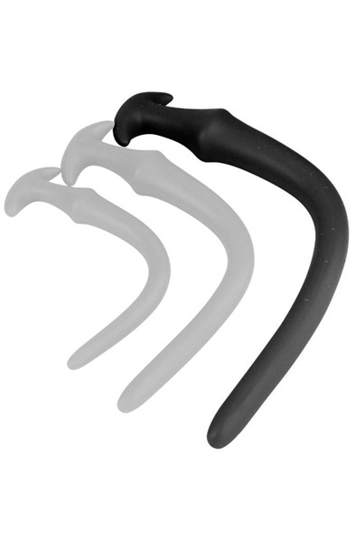 Darksil Ultra Long Slim Dildo Black 50 cm - Extra langer Anal-Dildo 4