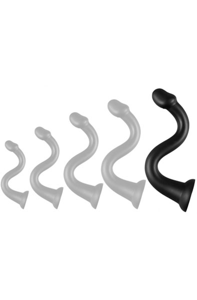 Darksil Whale Dildo XXL Black 55 cm - Extra langer Anal-Dildo 3