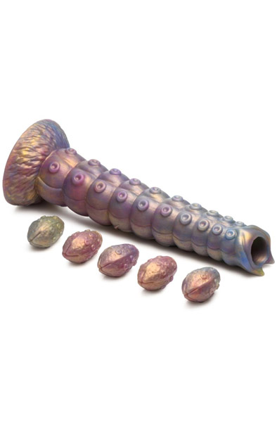 Deep Invader Tentacle Dildo With Eggs 29,5 cm - Drachen-Dildo 4