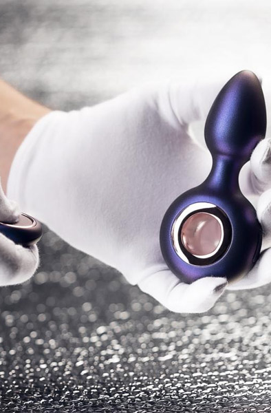 Deep Space Vibrating Anal Plug - Vibrierender Analplug 6