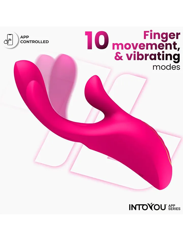 Derek Vibe With Finger Function 3 Motors & App - App controlled vibrator 2