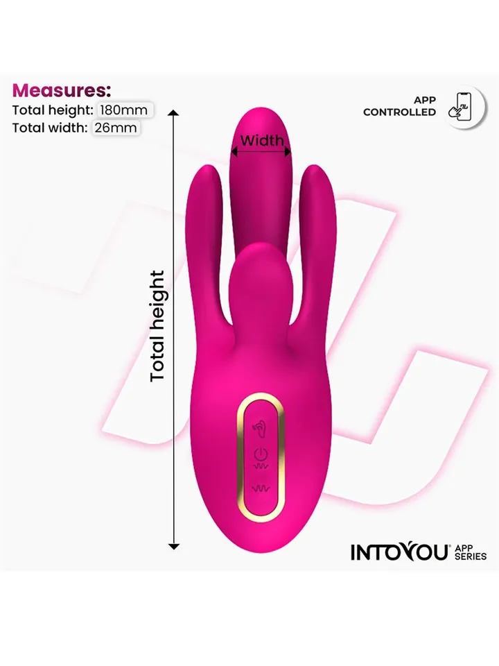 Derek Vibe With Finger Function 3 Motors & App - App controlled vibrator 4
