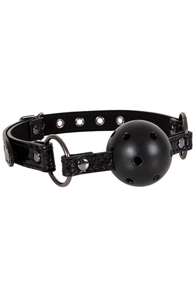 Diabolique Ball Gag Black - Knebelball 1