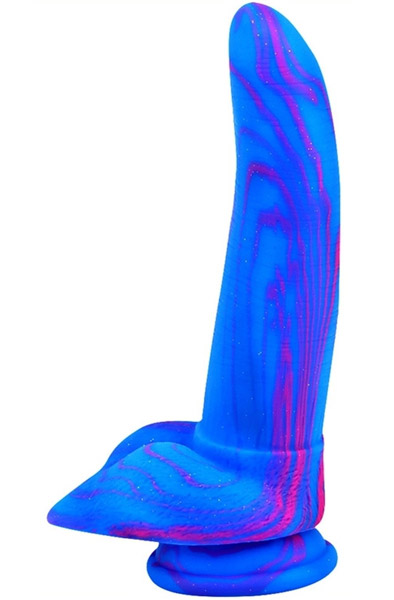Dildo Banadick Blue-Pink 21cm - Drachen-Dildo 1