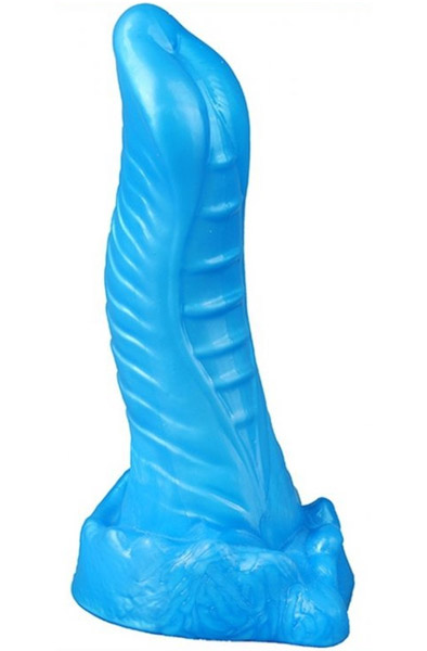 Dildo Dolphin Blue 21 cm - Drachen-Dildo 1