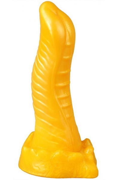 Dildo Dolphin Orange 21 cm - Drachen-Dildo 1