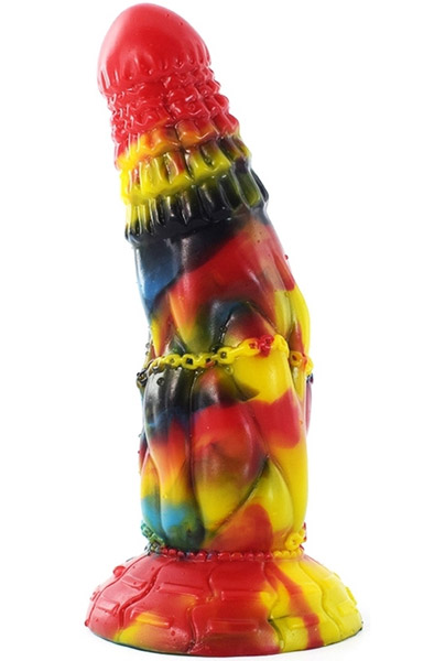 Dildo Fheniks Multicolour 21 cm - Drachen-Dildo 1