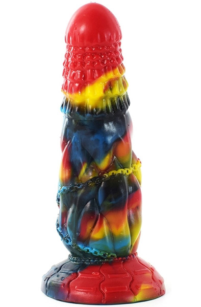 Dildo Fheniks Multicolour 21 cm - Drachen-Dildo 2