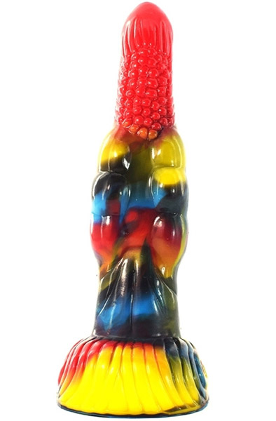 Dildo Freki Multicolour 28 cm - Drachen-Dildo 2