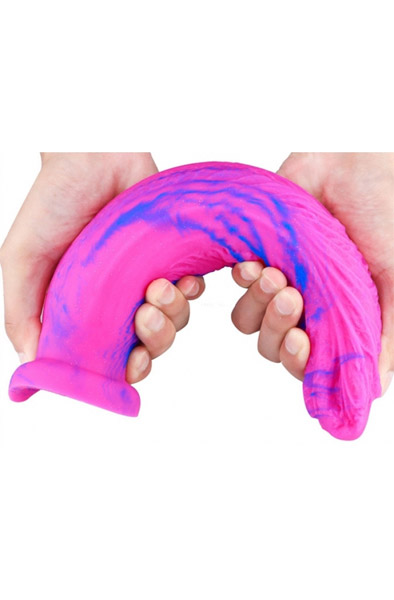 Dildo Koal Pink-Blue 28 cm - Drachen-Dildo 2