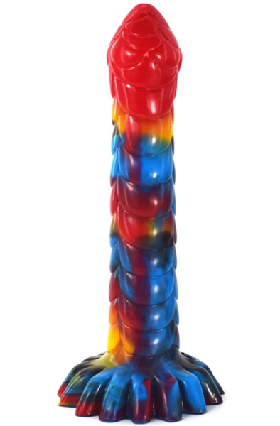 Dildo Nagal Multicolour 25 cm - Drachen-Dildo 1