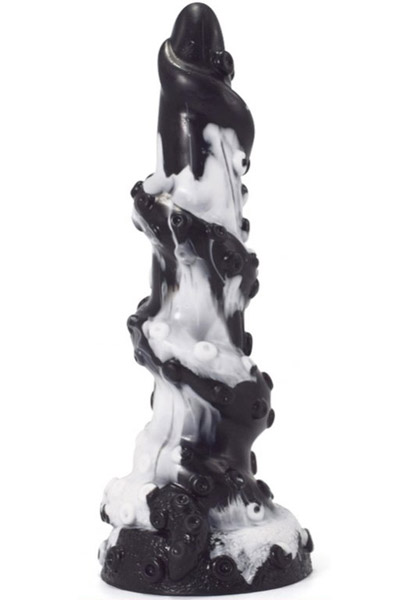 Dildo Seapok Black-White 22 cm - Drachen-Dildo 1