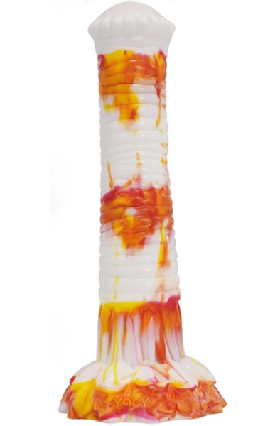 Dildo Tork White-Orange 29 cm - Drachen-Dildo 1