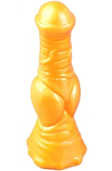 Dildo Wolf Orange 21 cm - Drachen-Dildo 2