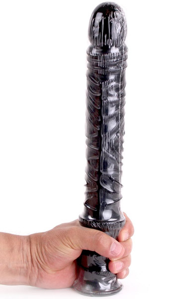 Dinoo King-Size Damocles Black 42 cm - Anal dildo 2