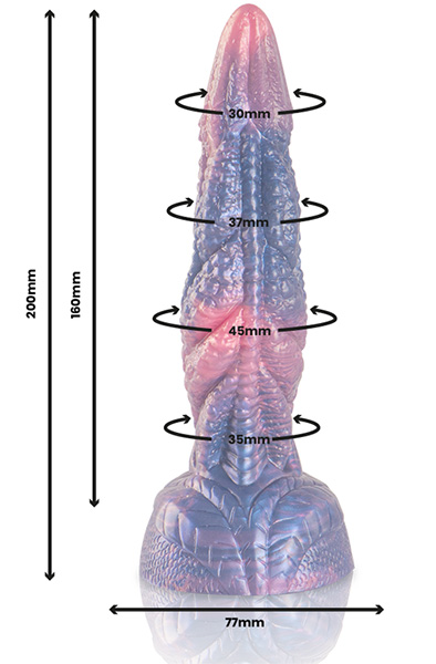 Dionysus Dildo Dance Of Pleasure 20 cm - Monster-Dildo 2