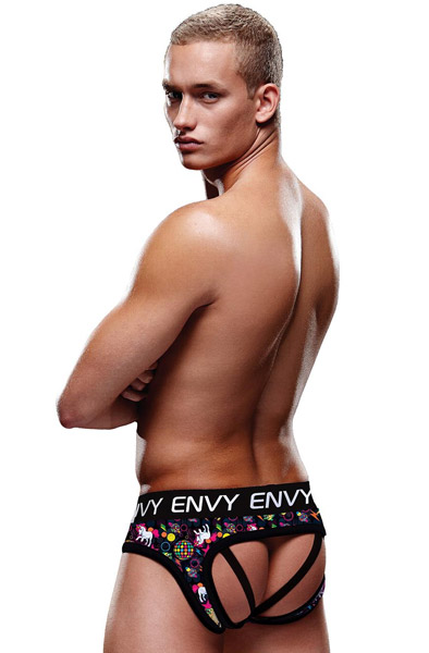 Disco Unicorn Bubble Butt Jock - Jockstrap 2