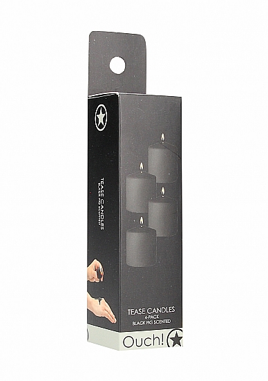 Disobedient Smell Tease Candles 4-pack - Kerzen mit heißem Wachs 3