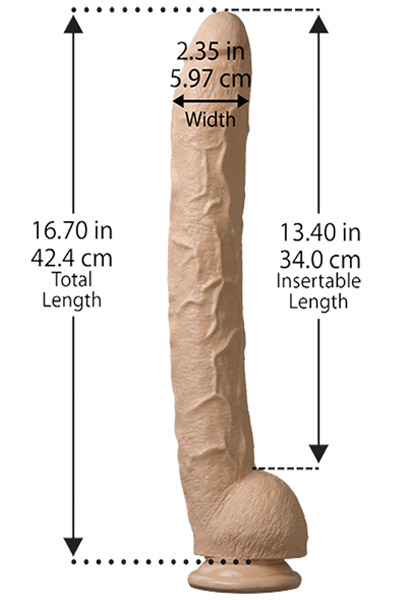 Doc Johnson Dick Rambone Cock 42 cm - XL dildo 2