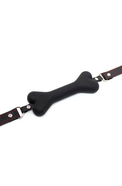 Dog Gag Black - Knebel 2