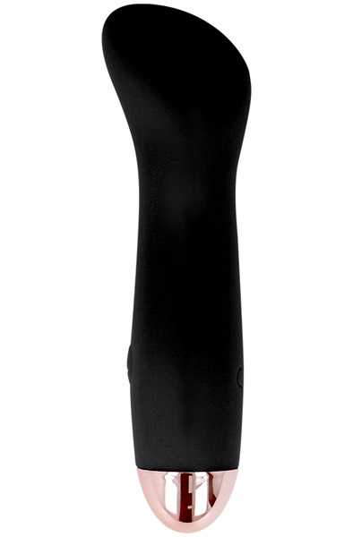 Dolce Vita Rechargeable Vibrator Black 10-Speed - Vibrator 1