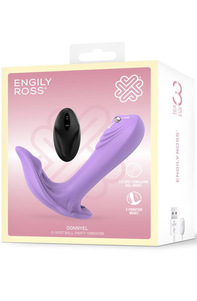 Donnyel Panty Vibe With G-spot Ball & Remote Control - G-Punkt-Vibrator 6