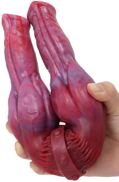 Double Dildo Dragon 35 cm - Doppel-Dildo 2