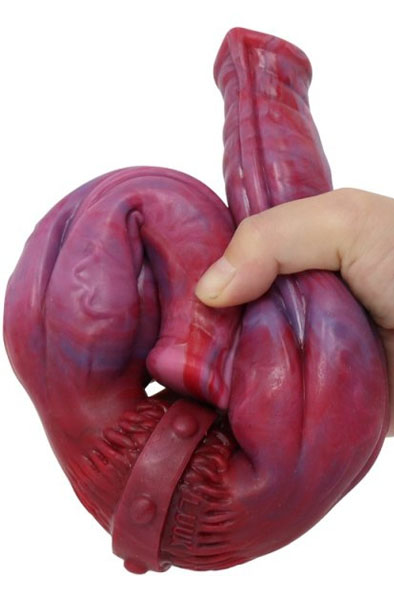 Double Dildo Dragon 35 cm - Doppel-Dildo 3