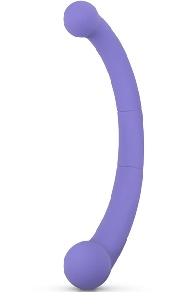 Double End Vibrator Jane Purple - Vibrator 1