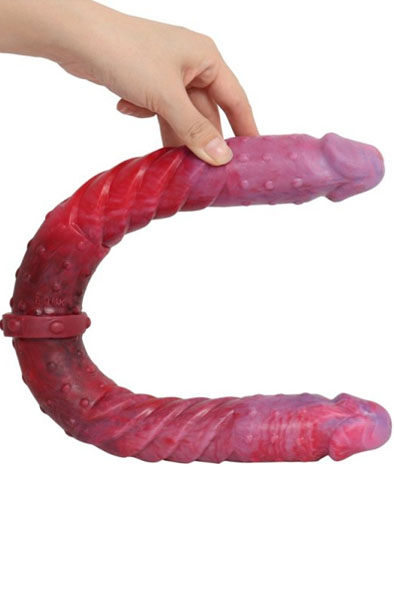 DoublePlayz Double Dildo Duo Twist 53 cm - Doppel-Dildo 2