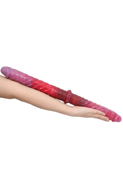 DoublePlayz Double Dildo Duo Twist 53 cm - Doppel-Dildo 5