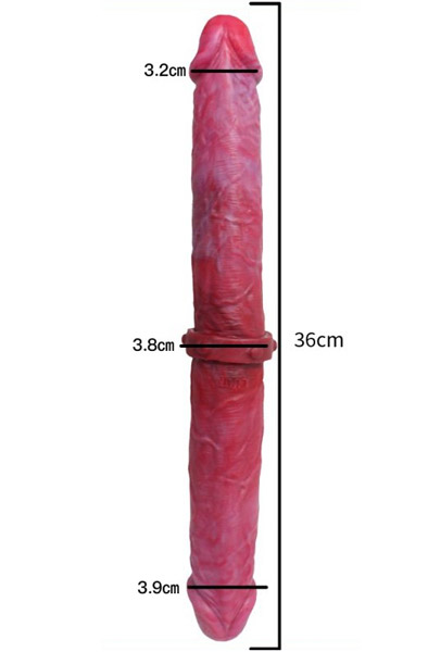 DoublePlayz Real Double Dou Dildo 36 cm - Monster-Dildo 2
