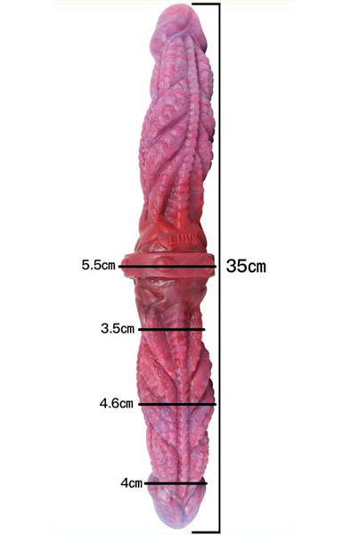DoublePlayz Rept Double Dildo 35 cm - Monster-Dildo 2
